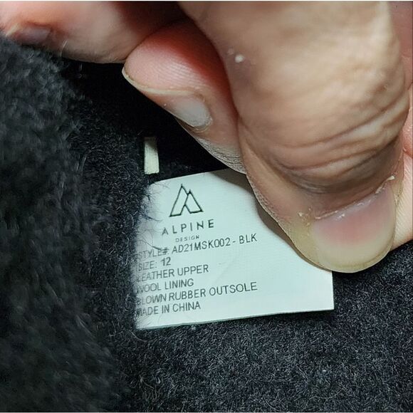 Lugz Men's Alpine Design Sequoia Slipper Size 12 - Picture 5 of 5